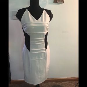 Classic colorblock dress